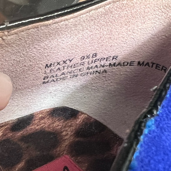 Betsey Johnson Blue Cheetah Wedge Pumps - Picture 4 of 4